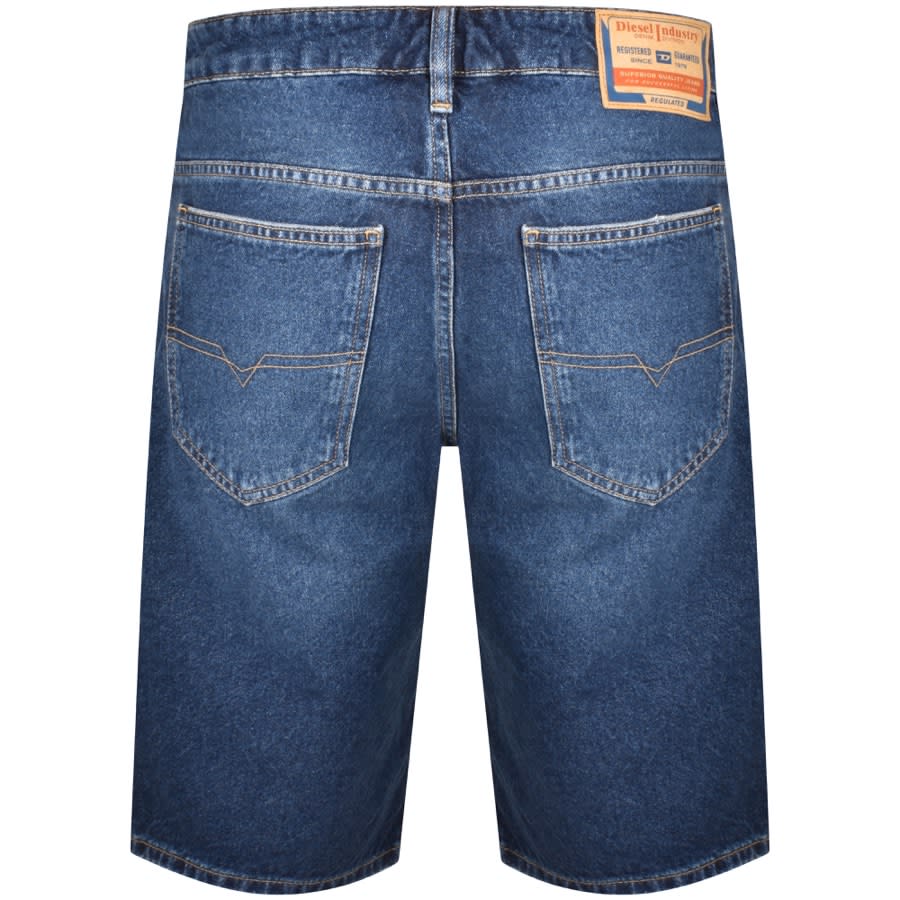 Diesel Denim Slim Shorts Blue Mainline Menswear Denmark